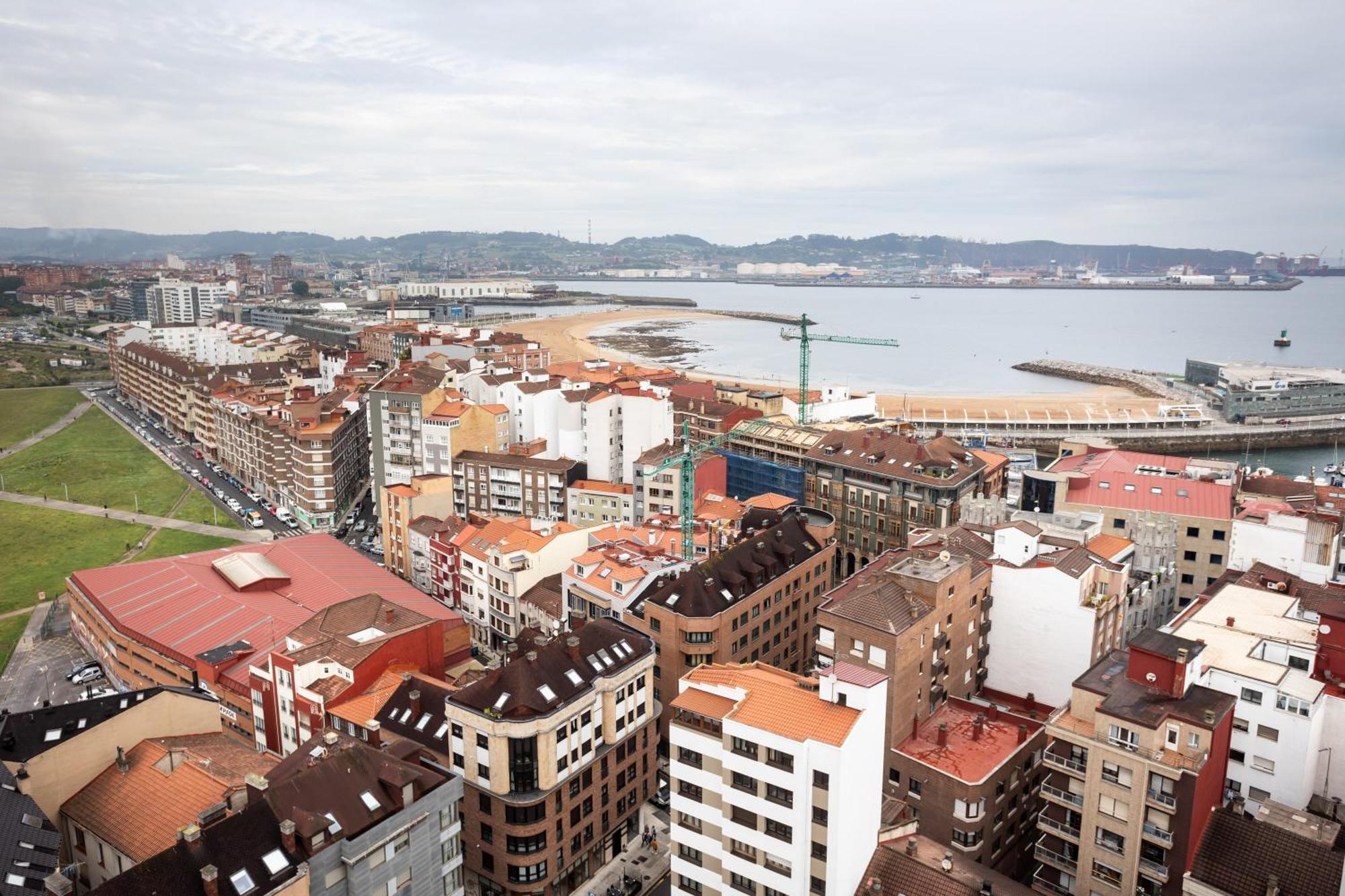 Gijon Cielo Lägenhet Exteriör bild